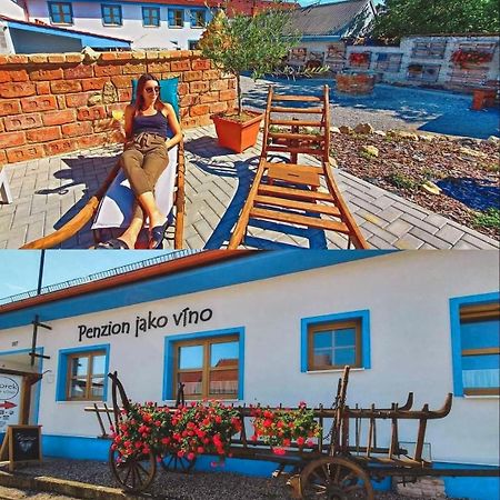 Penzion Jako Vino Bulhary Exterior foto